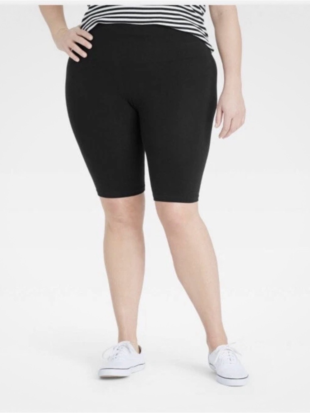 a new day Black High-Rise Bike Shorts
